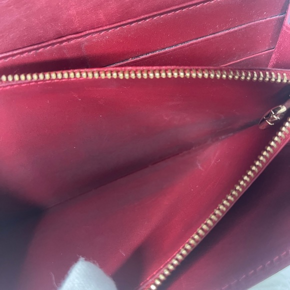 Louis Vuitton red wallet - Picture 5 of 10